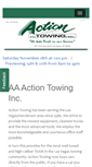 Mobile Screenshot of actiontowing.net